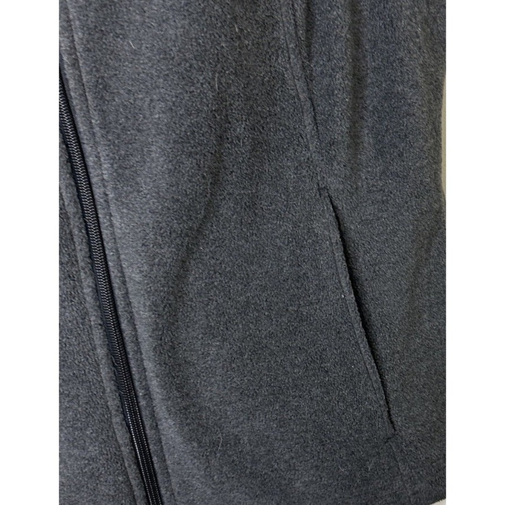 Columbia Sportswear Sawyer Rapids Fleece Zip Up Vest Gray Womens Large Mock Neck - Picture 5 of 10
